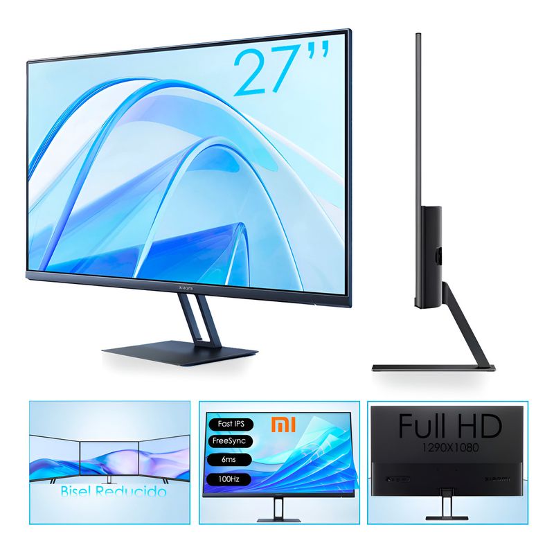 XIAOMI - Xiaomi Gamer Monitor 27" Fhd 19201080 Ips Dp A 100hz