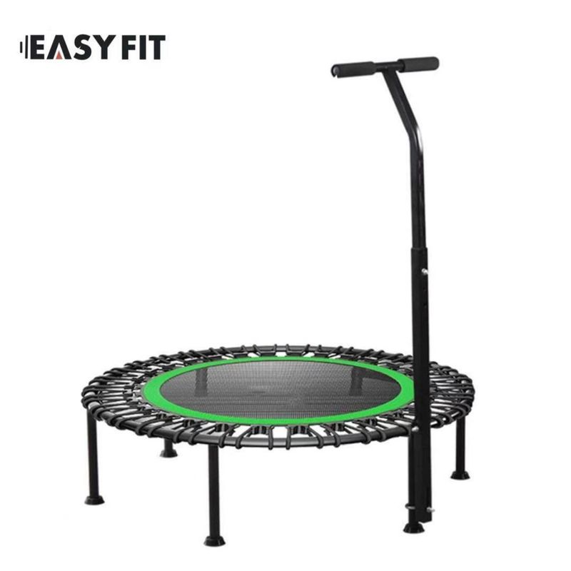 EASY FIT - Trampolin Fitness Redondo Con Mango 100cm Verde