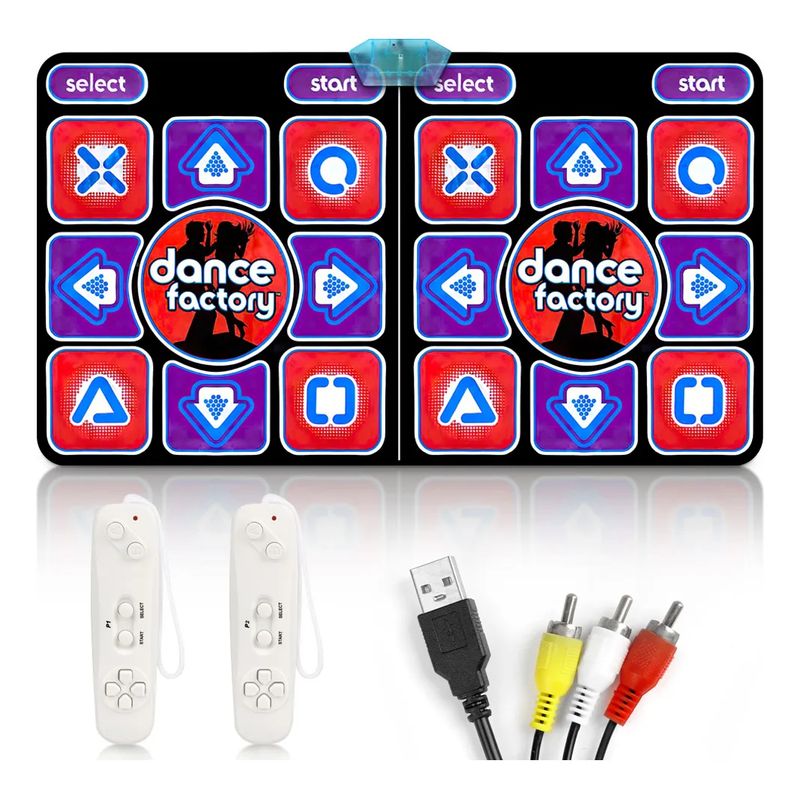 PUREPOWER - Alfombra de Baile Fitness y Juegos con Cable