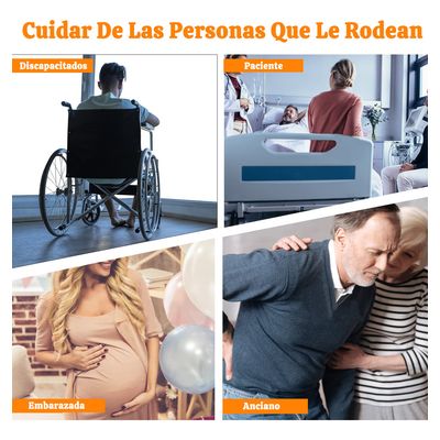 Imagen 2 del producto Barra Seguridad Baño Antideslizante 30cm Ducha Mayores 2pcs