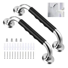GENERICO - 2 Piezas Barra Seguridad Bano Wc Pasamanos Para Bano 30cm