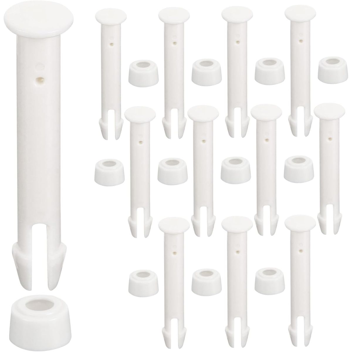 KUANGYE - Set 12 Pasadores Para Piscina Estructural Varias Medidas