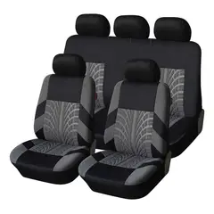GENERICO - Funda Cubre Asiento Automovil Universal Premium 9 Piezas