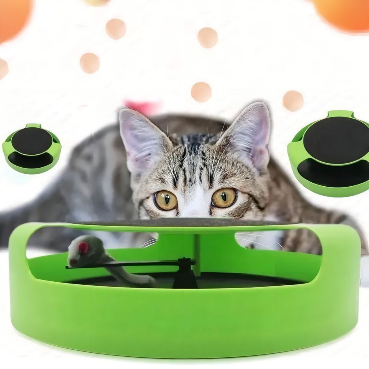 GENERICO - Juguete Gato Atrapa Ratón Juego Interactivo Para Mascota