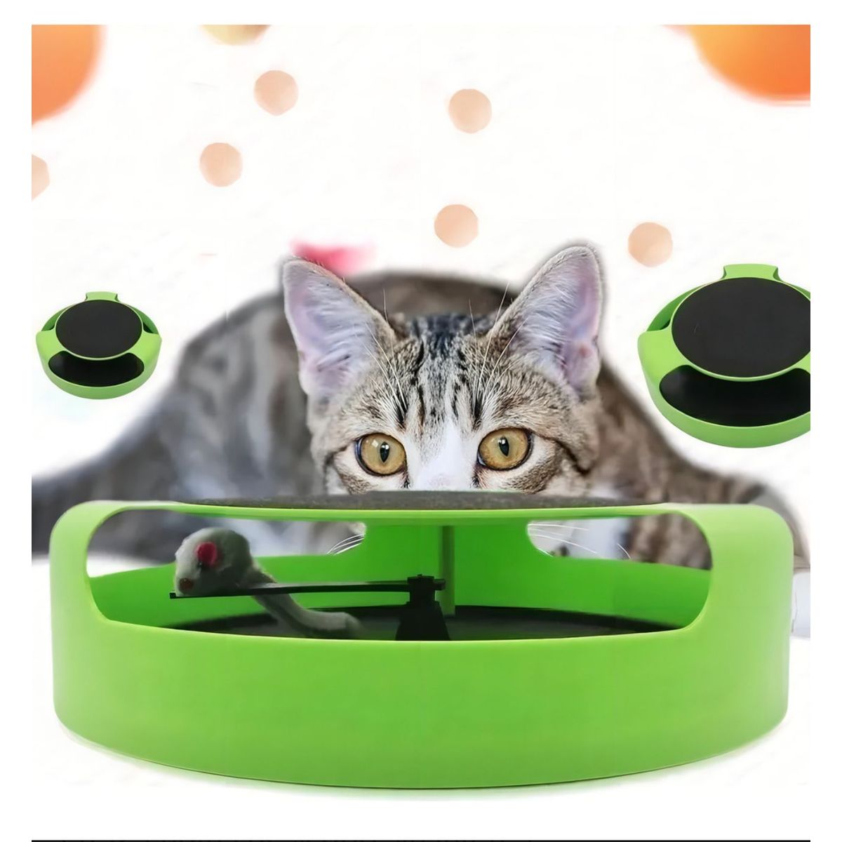 GENERICO - Juguete Gato Atrapa Ratón Juego Interactivo Para Mascota