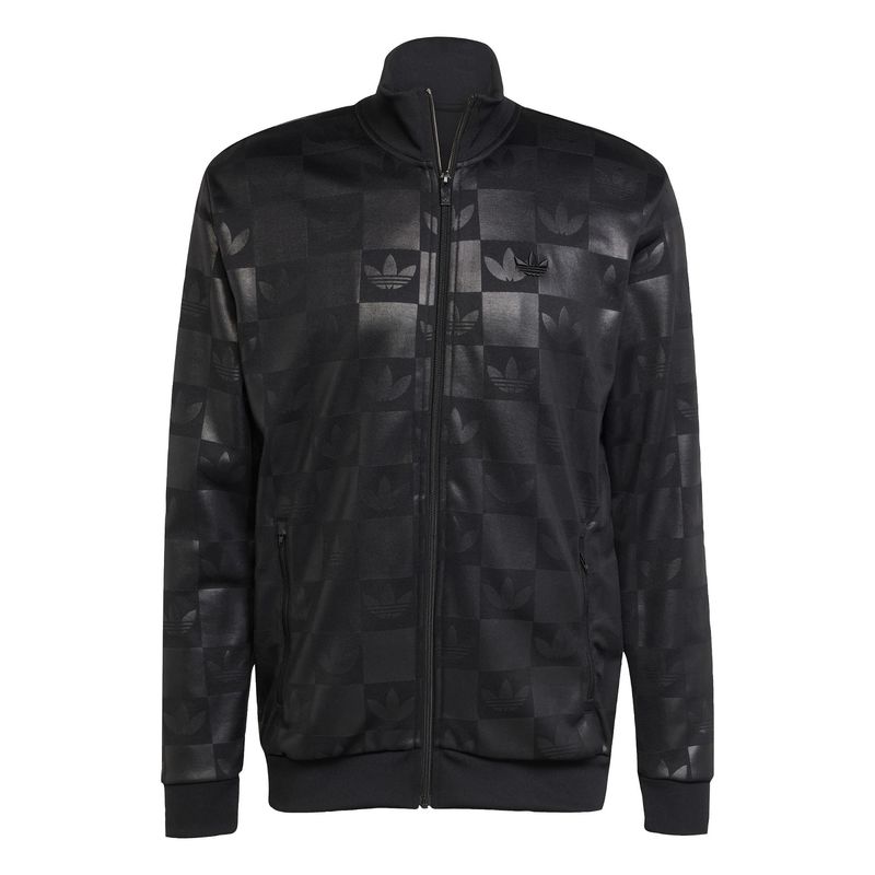 ADIDAS - Chaqueta de ajuste clásico con estampado integral de monogramas