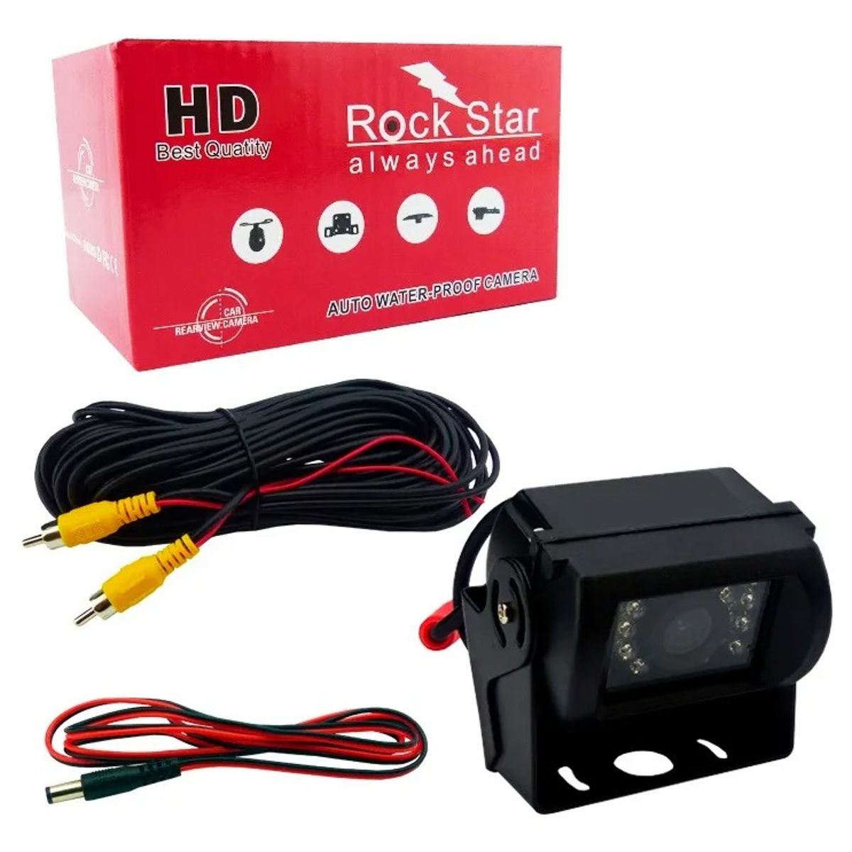 GENERICO - Cámara De Retroceso Para Vehículo Camión 12-24volt Y Cable