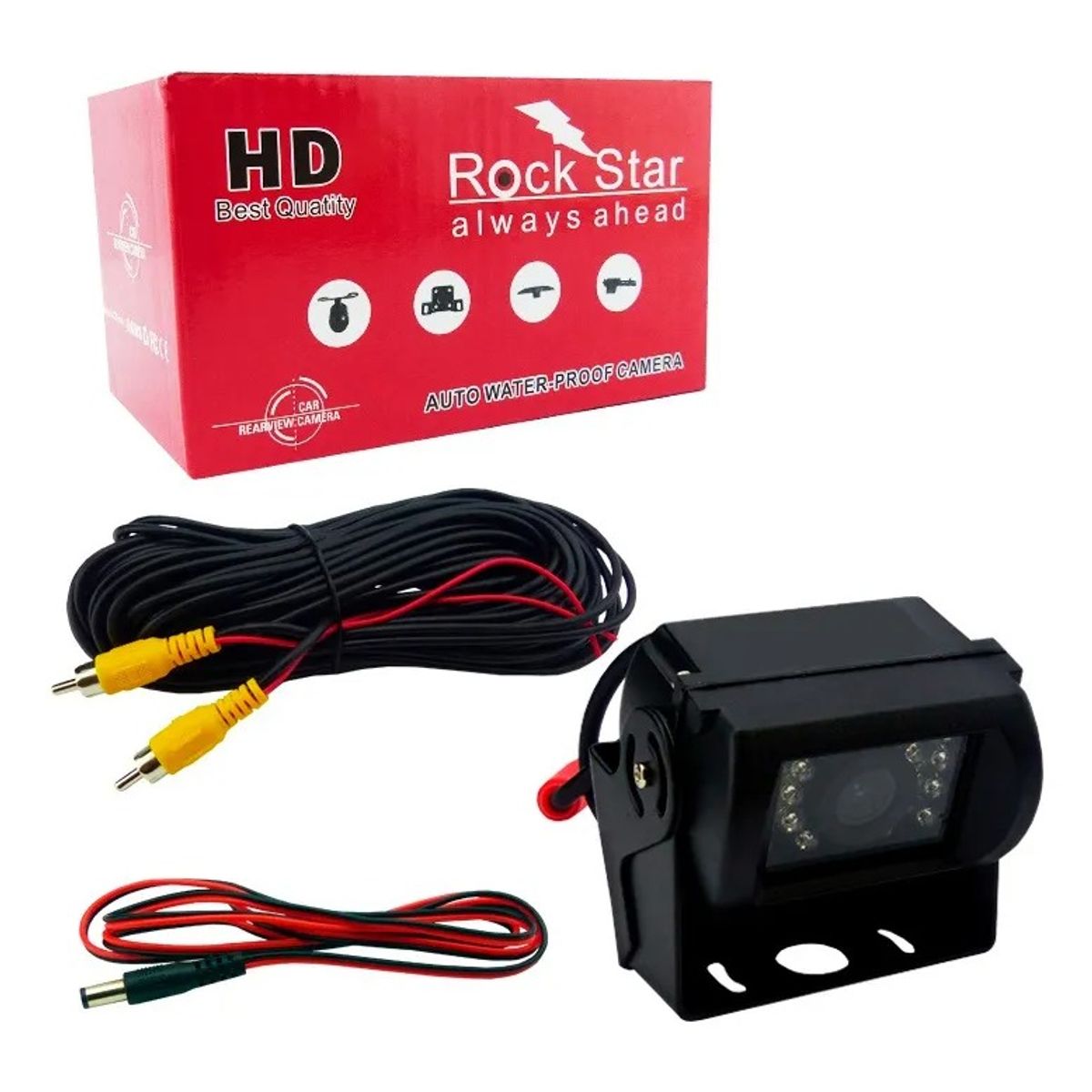 GENERICO - Cámara De Retroceso Para Vehículo Camión 12-24volt Y Cable