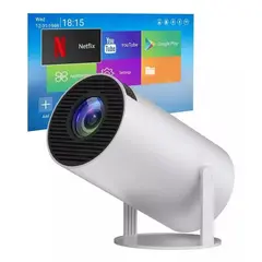 GENERICO - Proyector Portátil Mini Hy300pro Ultra Hd 4k Wifi Bluetooth