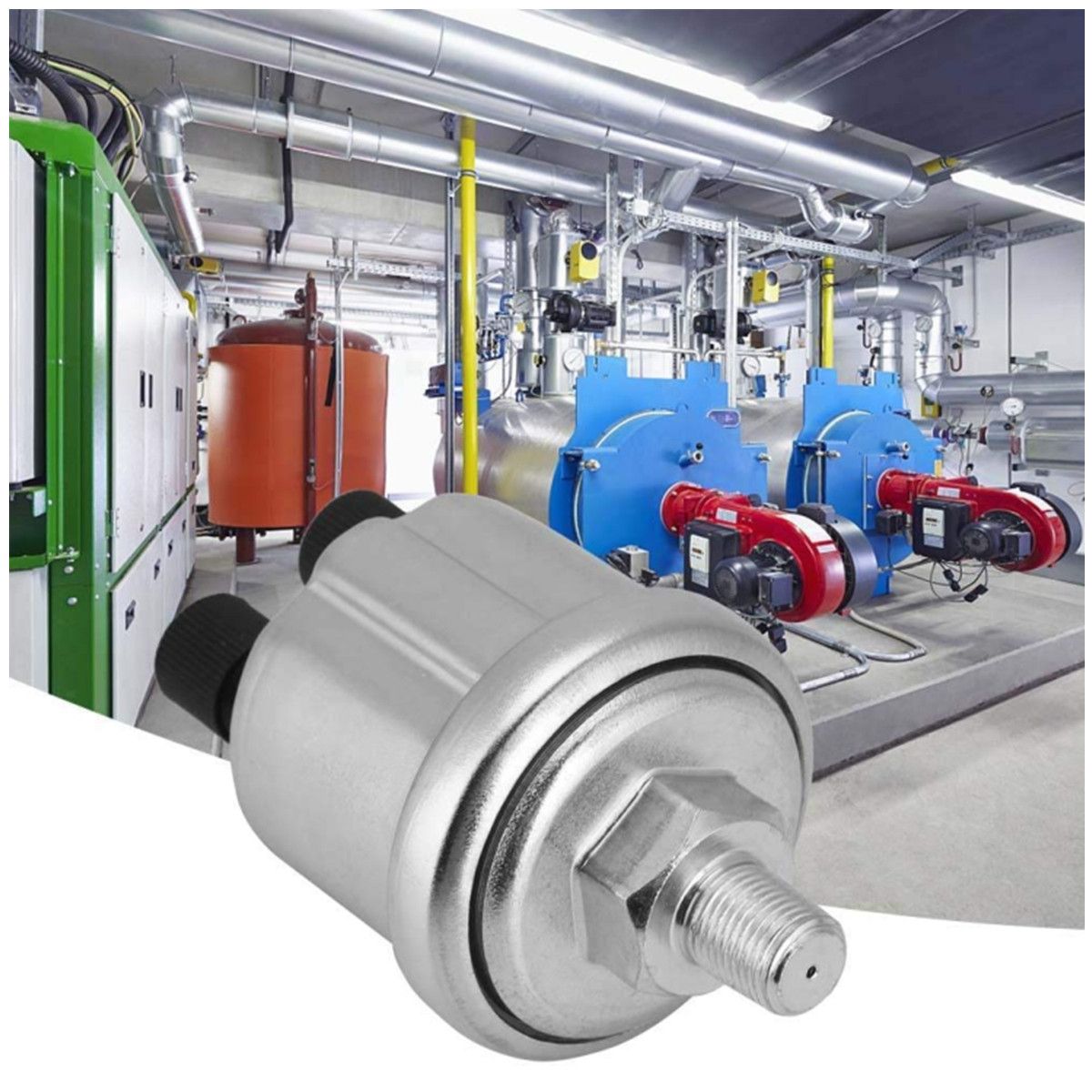 KUANGYE - Sensor De Presión Aceite Vdo 18 Npt 0-10 Bar Generador