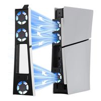 Ventilador Para Ps5 Slim Refrigeración Mejorado Con Luz Led