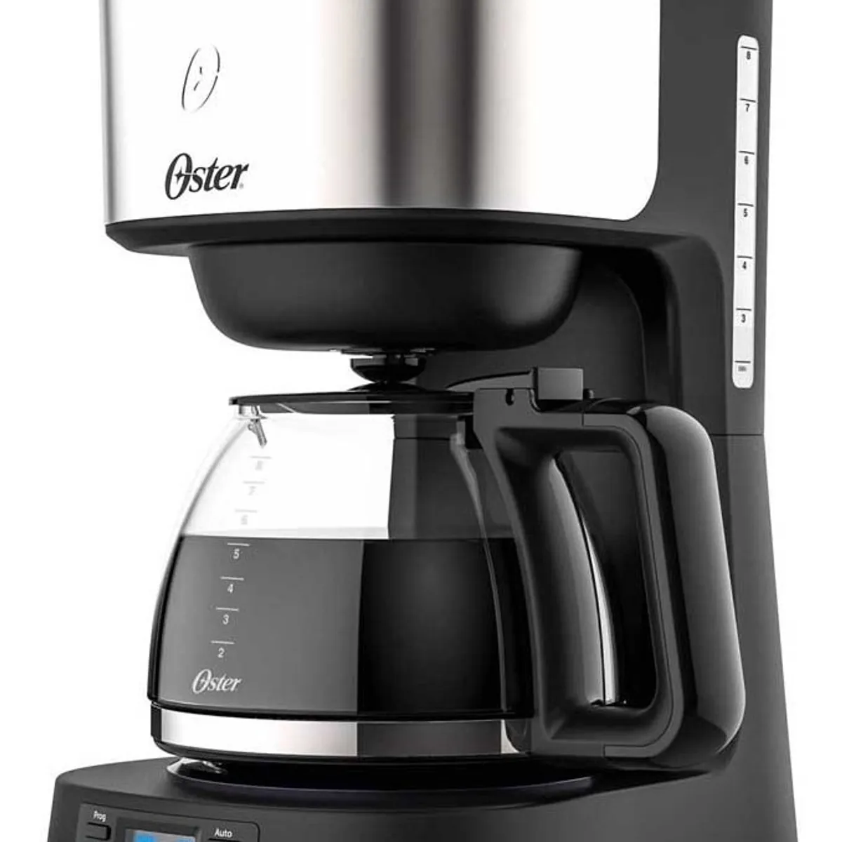 OSTER - Cafetera programable Oster® 8 tazas acero inoxidable BVSTDC10SS