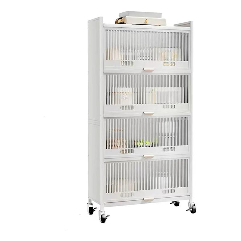 GENERICO - Alacenas Para Cocina 5 Niveles Con Ruedas Y Cajas De Almacenaje