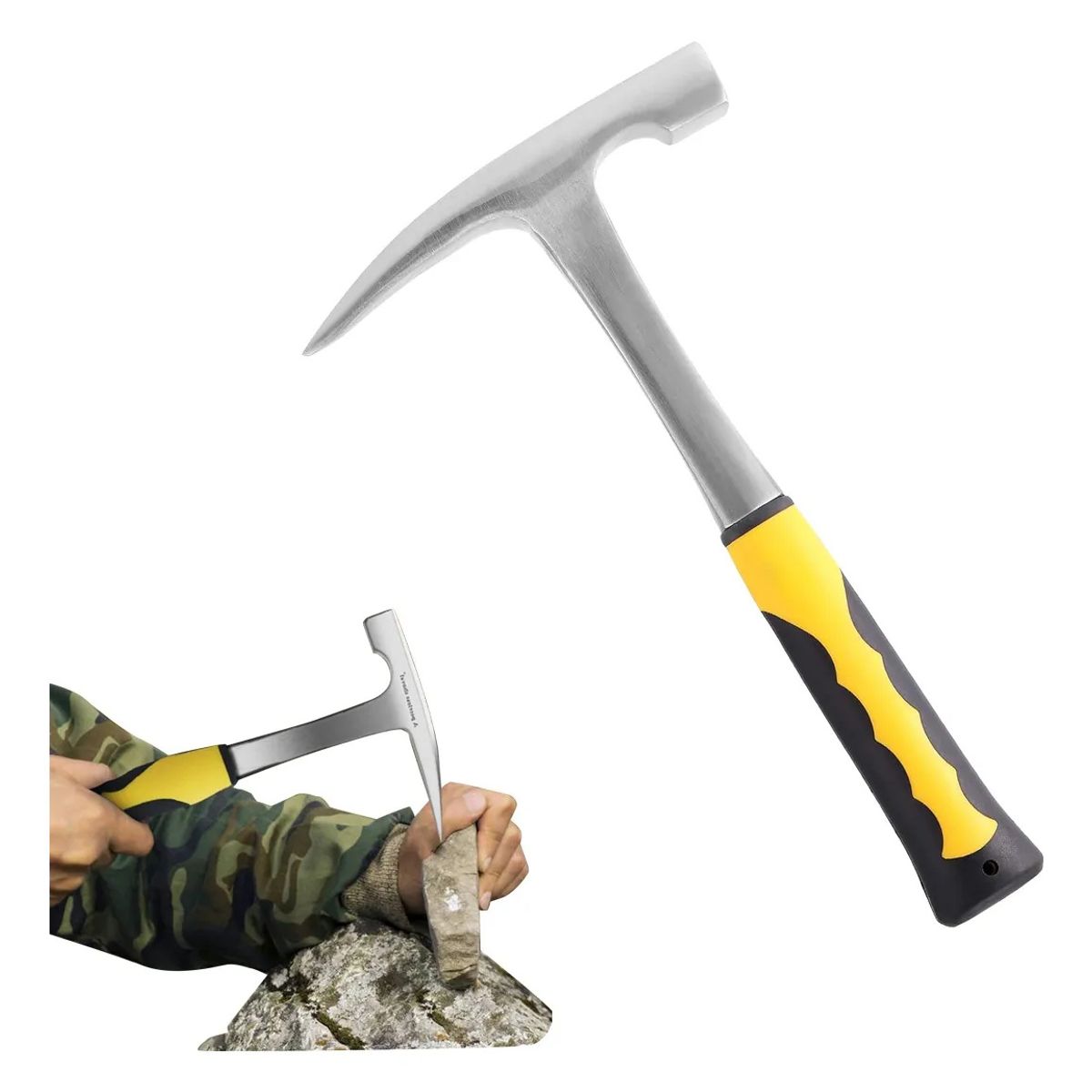 KUANGYE - Martillo Geologico Martillo De Exploración 32oz