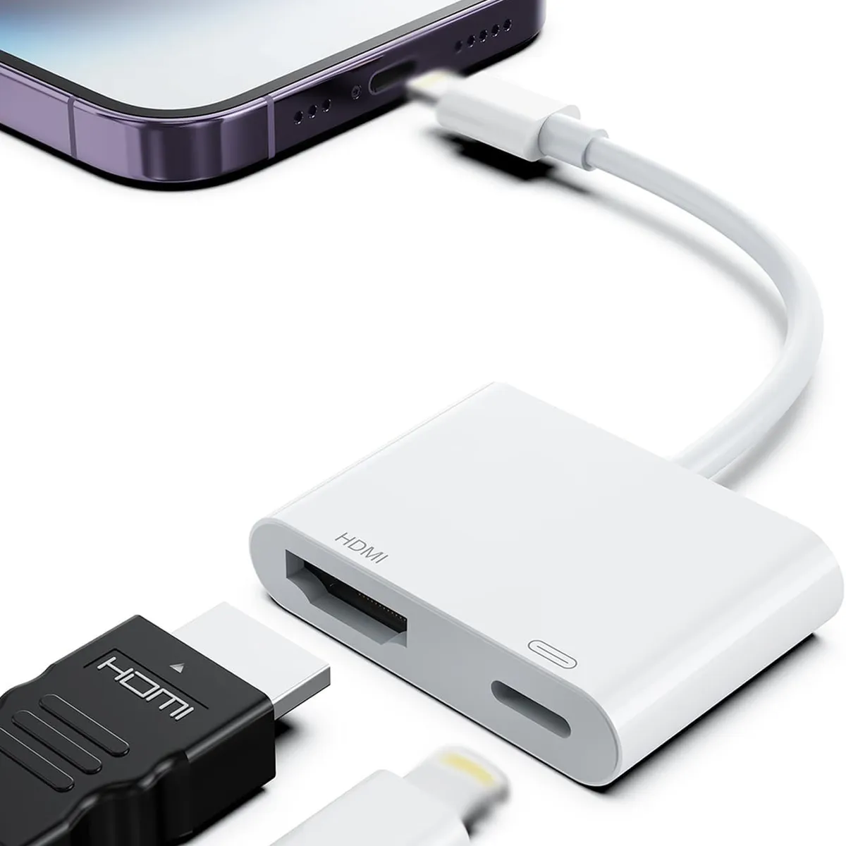 GENERICO - Adaptadores Para Lightning A Hdmi Para iPhone iPad