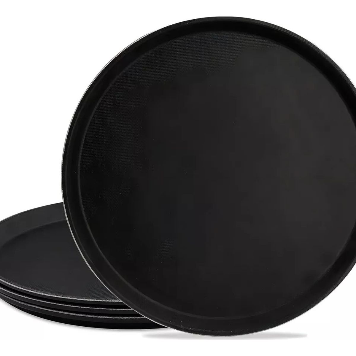 U BUY - Pack 5 Bandeja Redonda Restaurant Antideslizante Garzón 45cm