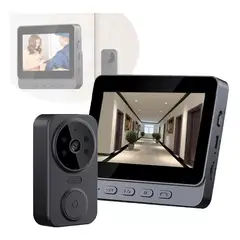 METEX - Timbre Visual Portero Con1080p Cámara+pantalla 43 Pulgadas