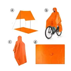 GENERICO - Poncho Impermeable Sin Olor Suave Capa Multifuncion