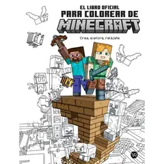GENERICO - Libro Oficial Minecraft Para Colorear - Valentín Ramón