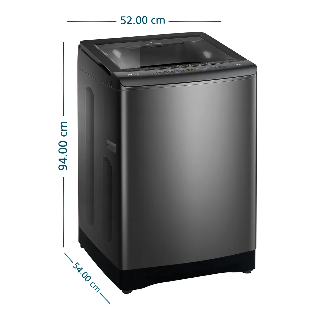 MABE - Lavadora Automática 9.5 kg recubrimiento antibacterial mabe LMA9520WDGCL0