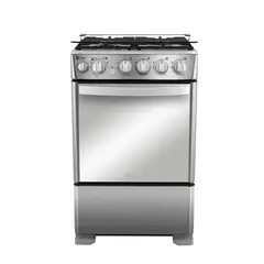 MABE - Cocina a Gas 55cm 4 platos Grill a Gas CMC5560FX1