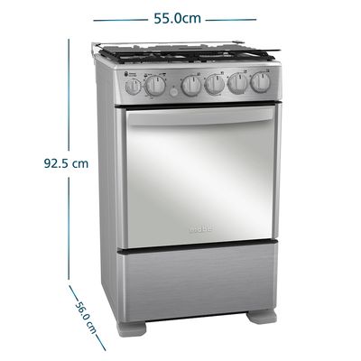 Imagen 2 del producto Cocina a Gas 55cm 4 platos Grill a Gas CMC5560FX1
