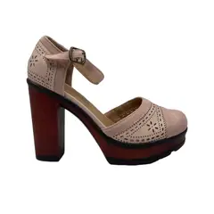 HERIEL - Zapato Taco Palo Rosa