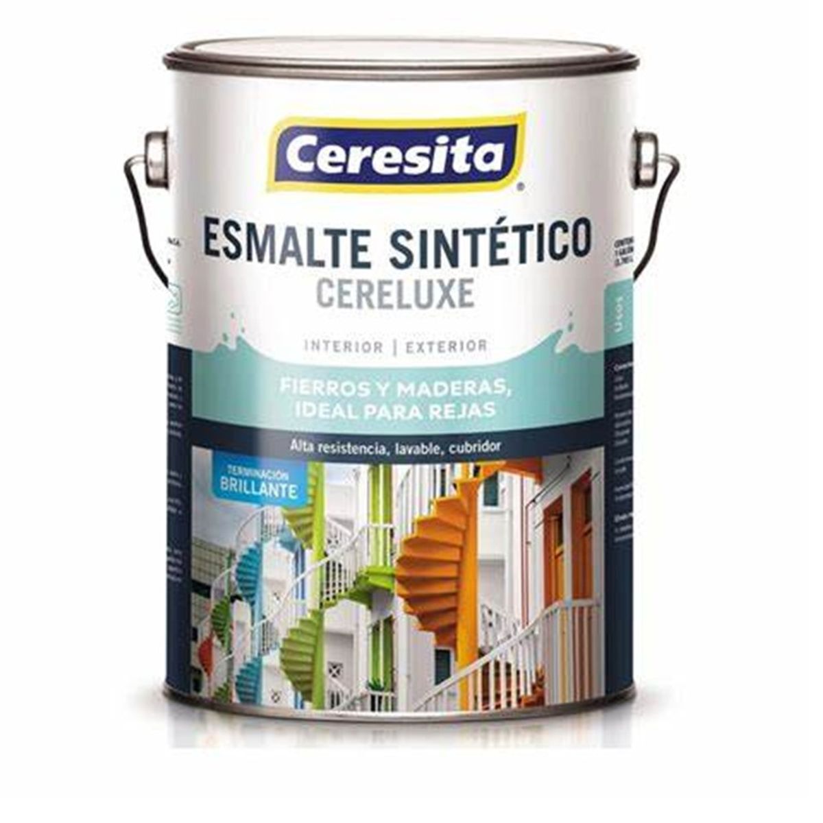 CERESITA - Esmalte Sintetico Cereluxe Ceresita Negro Galon