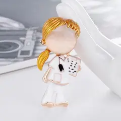 GENERICO - Broche Piocha Pin Enfermera Doctora