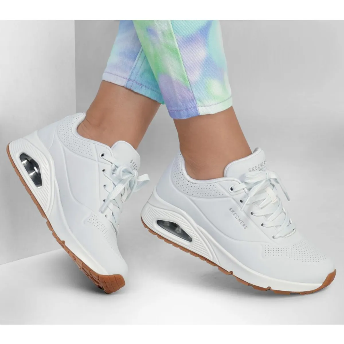 SKECHERS - Zapatilla Mujer Uno -stand On Air Blanco Skechers