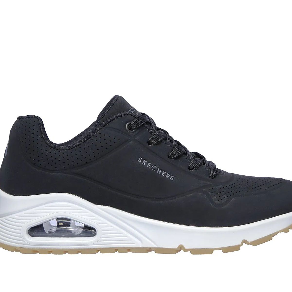 SKECHERS - Zapatilla Mujer Uno Stand On Air LK Negro Skechers