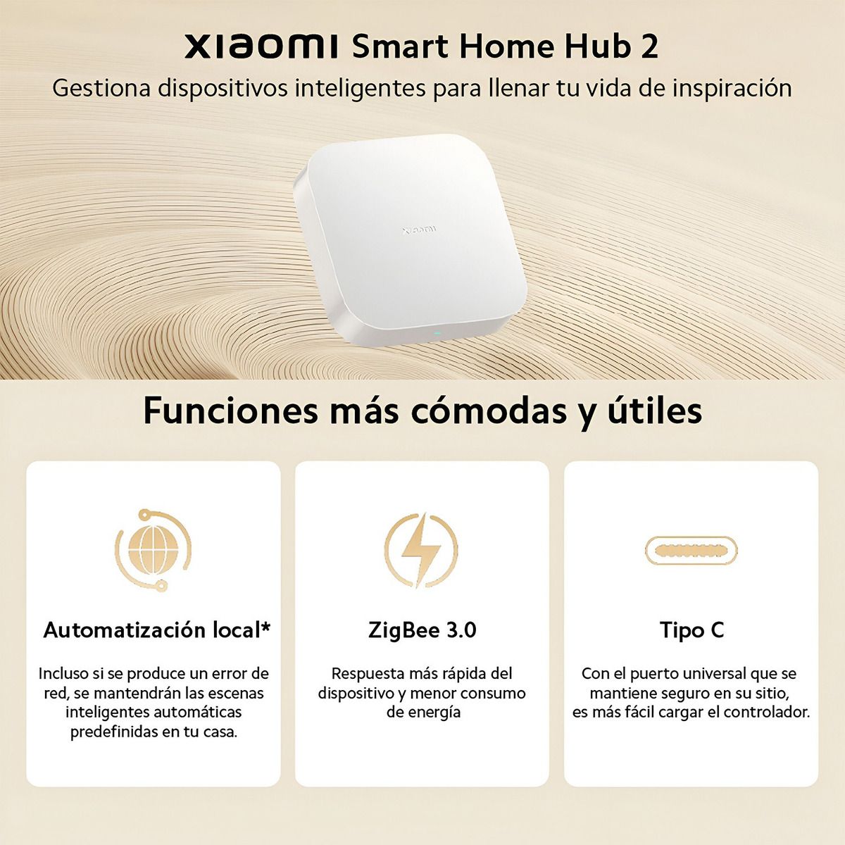 XIAOMI - Xiaomi Smart Home Hub 2 Blanco