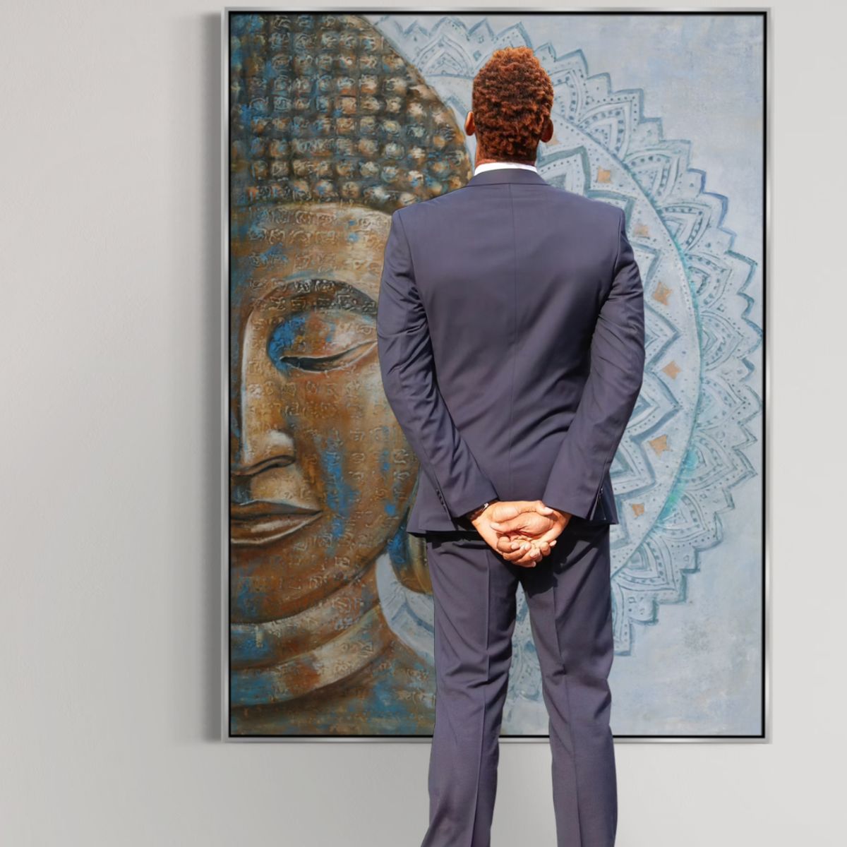 GENERICO - Cuadro abstracto decorativo 120 x 160