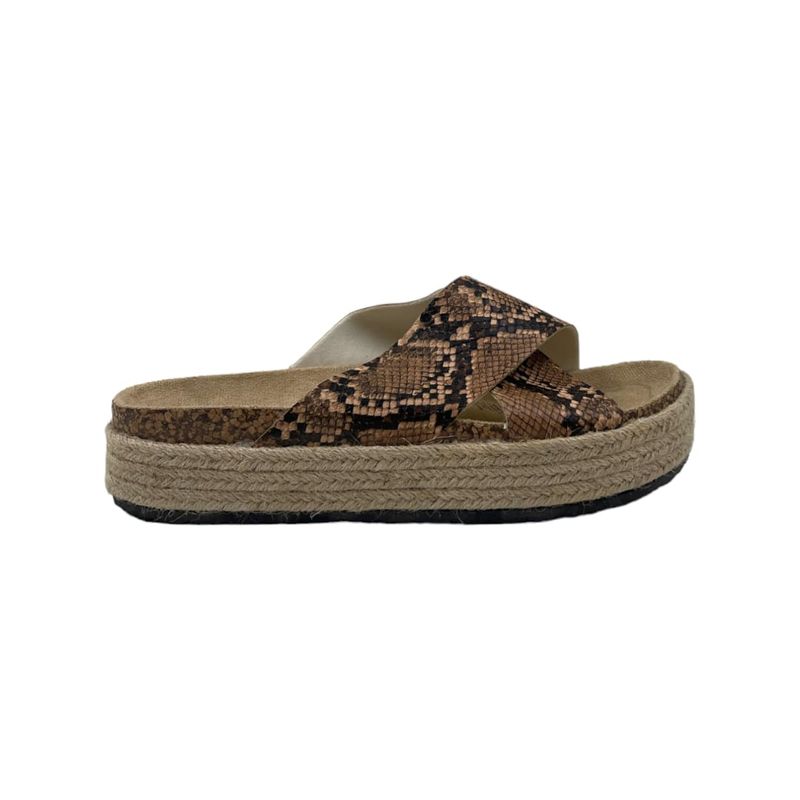 HERIEL - Sandalia Café Print Mujer