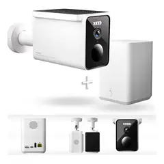 XIAOMI - Solar Outdoor Camara 25 k Qhd Pro Con Hub 24 ghz Blanca