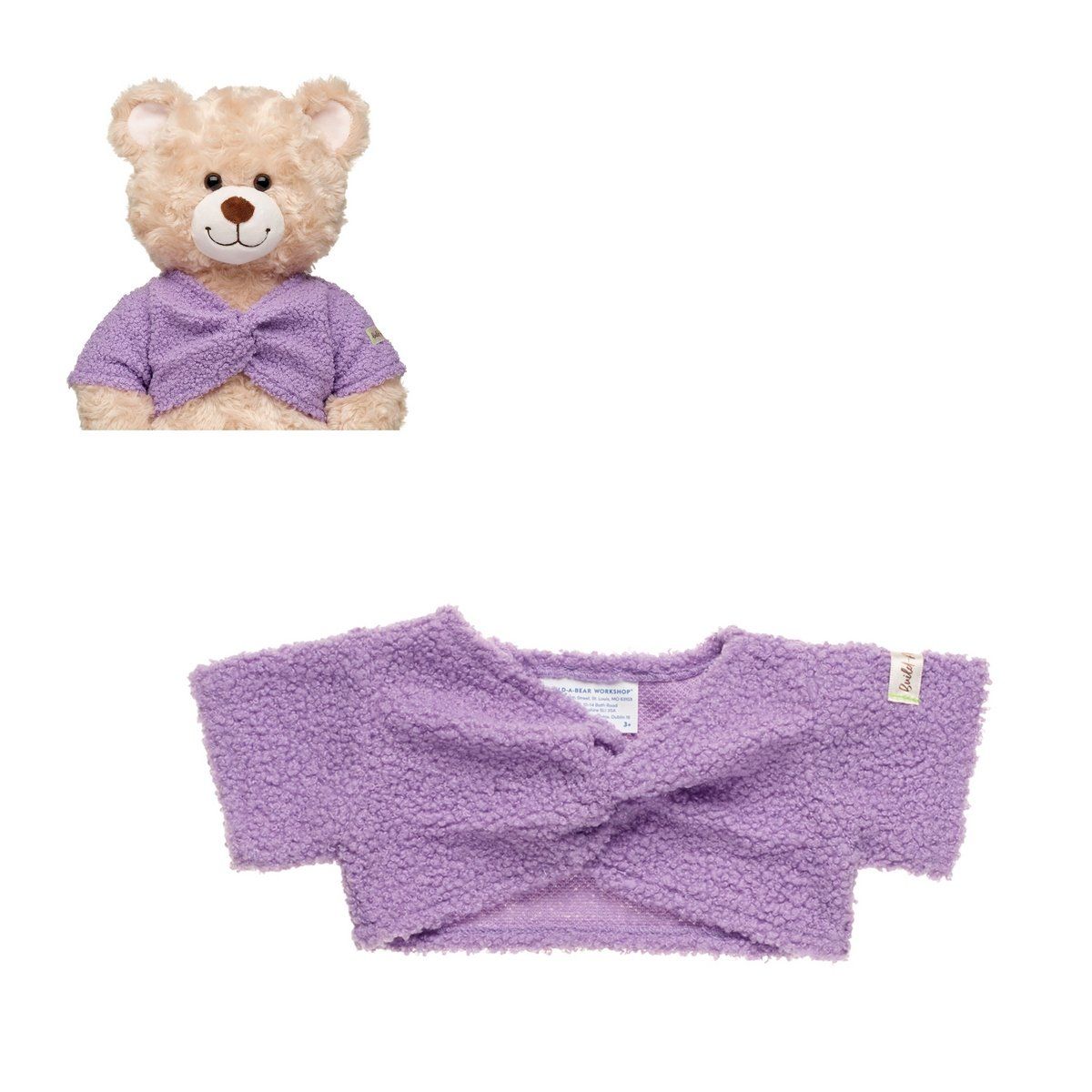 BUILD A BEAR - Top de ropa Build a Bear colección Twist Cozy