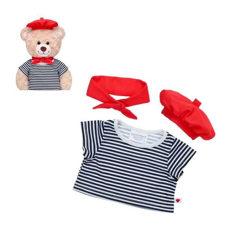 BUILD A BEAR - POLERA Y BOINA BUILD-A-BEAR
