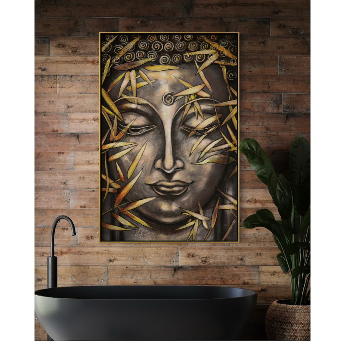 GENERICO - Cuadro decorativo Buda 100 x 150