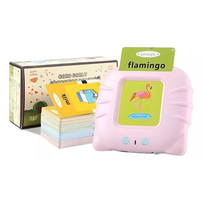 GENERICO - Juego didactico tarjetas Español - Ingles 224 palabras niños
