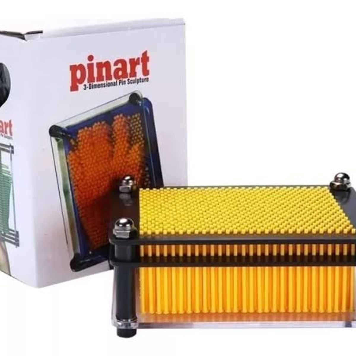 GENERICO - Juego pinart 3d Didáctico antiestrés interactiva 18x13cm