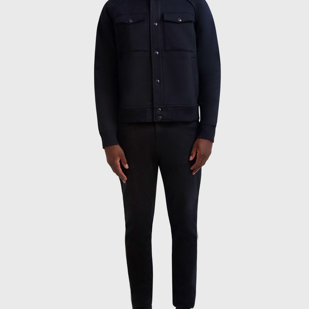 KARL LAGERFELD - Chaqueta bomber de forro polar