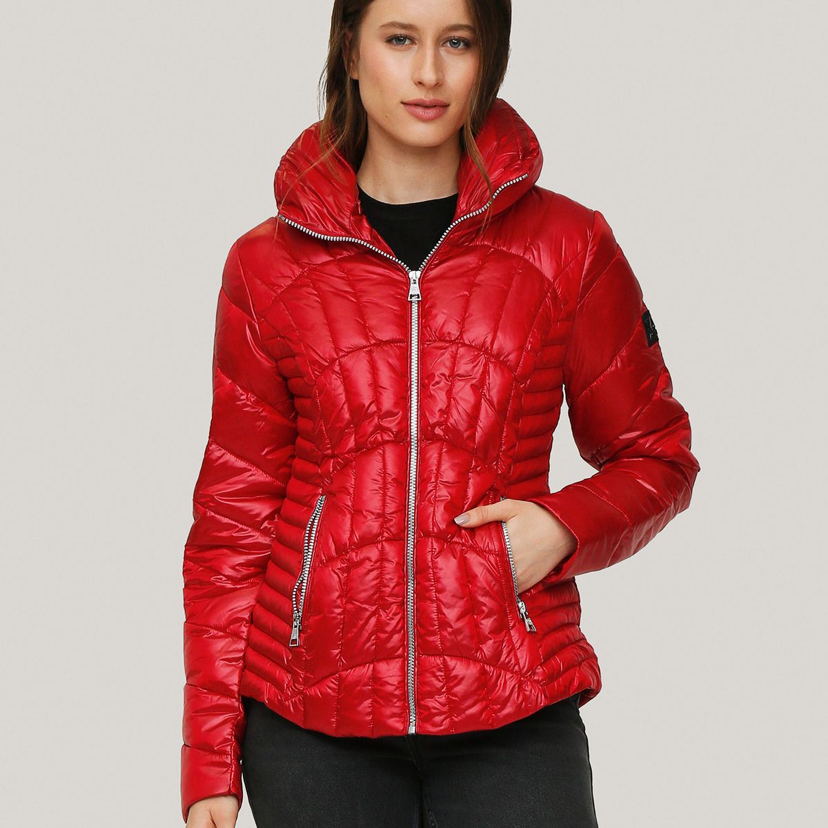 KARL LAGERFELD - Chaqueta arrugada acolchada