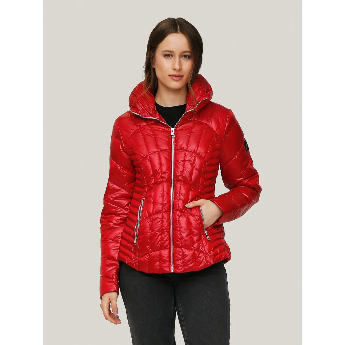 KARL LAGERFELD - Chaqueta arrugada acolchada