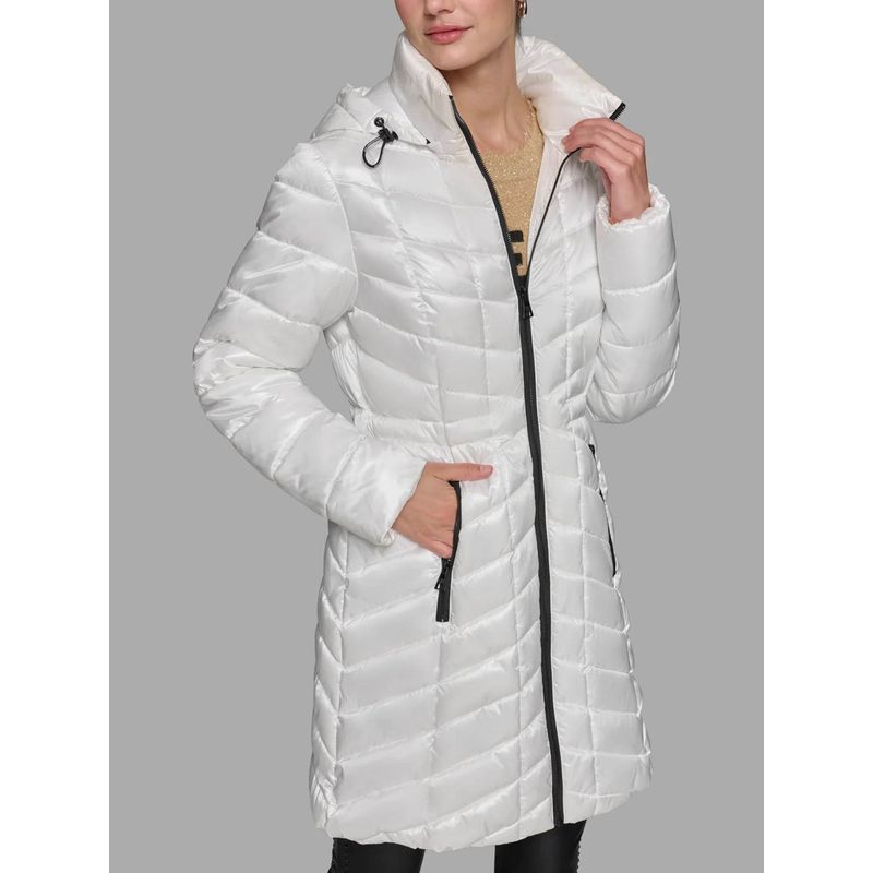 KARL LAGERFELD - Parka larga acolchada