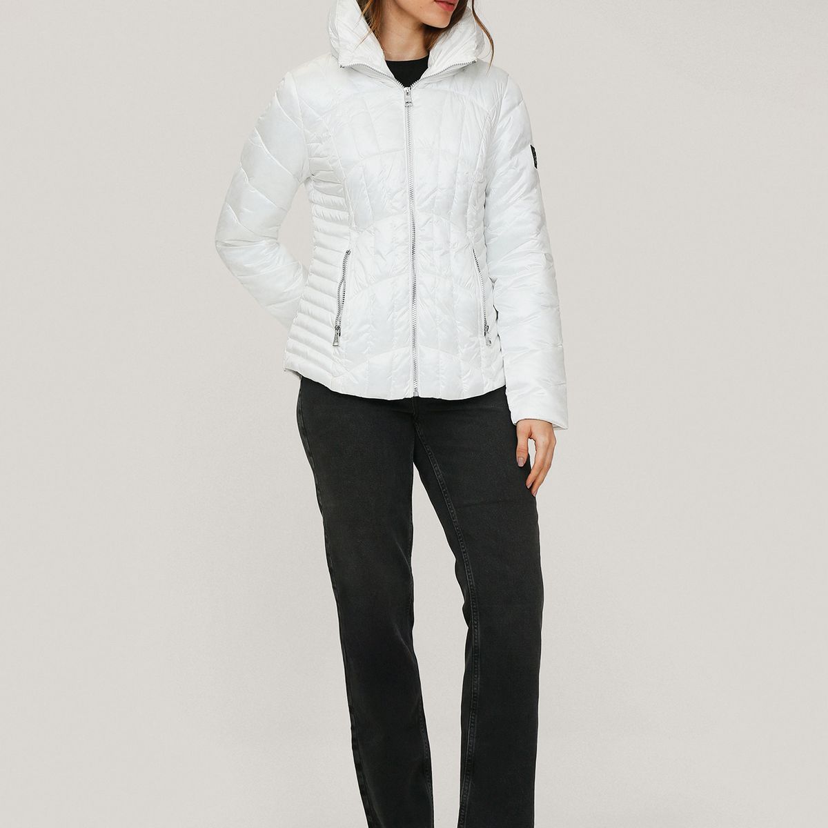 KARL LAGERFELD - Chaqueta arrugada acolchada