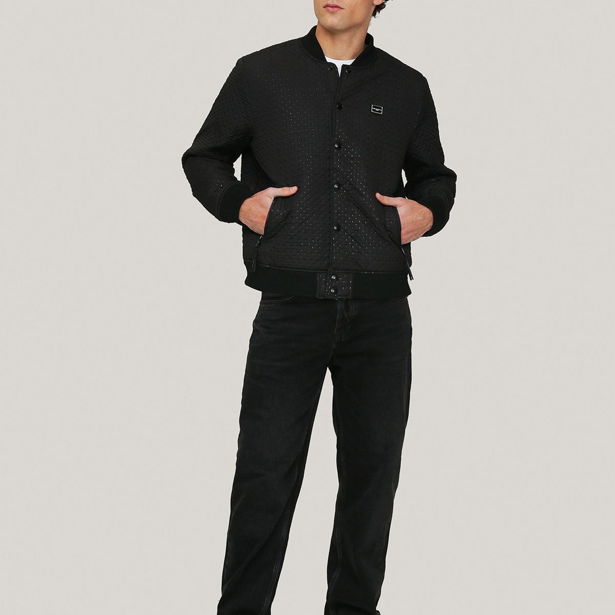 KARL LAGERFELD - Chaqueta bomber acolchada