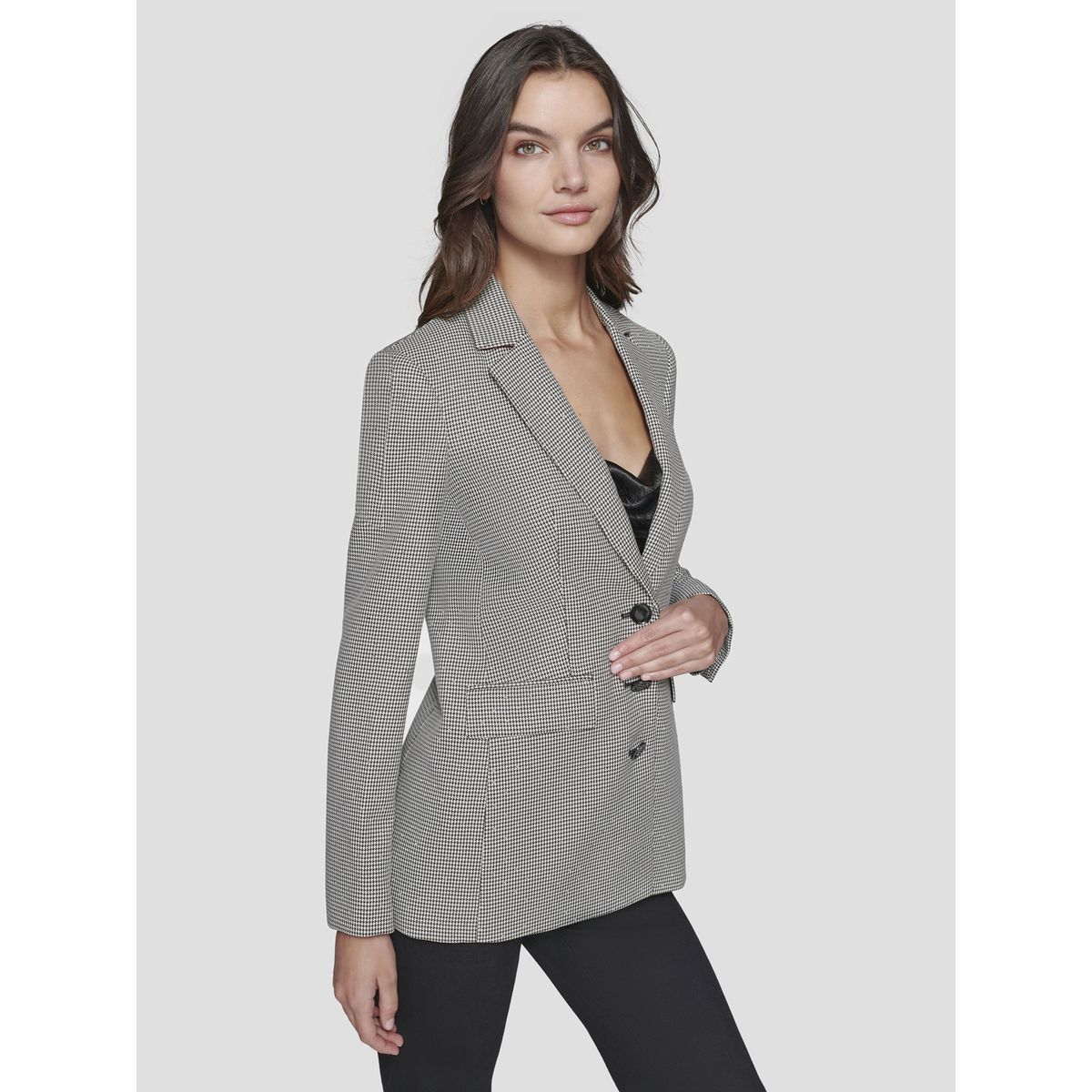 KARL LAGERFELD - Blazer clásico con patrón