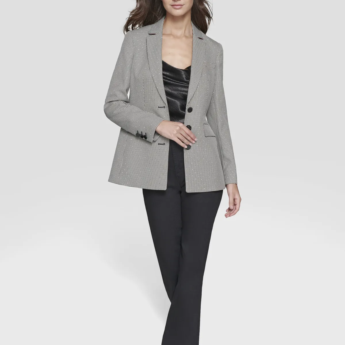 KARL LAGERFELD - Blazer clásico con patrón