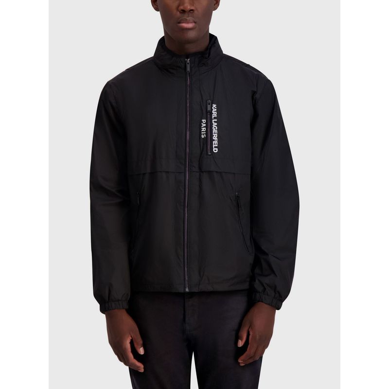 KARL LAGERFELD - Rompevientos de nylon ultraligero