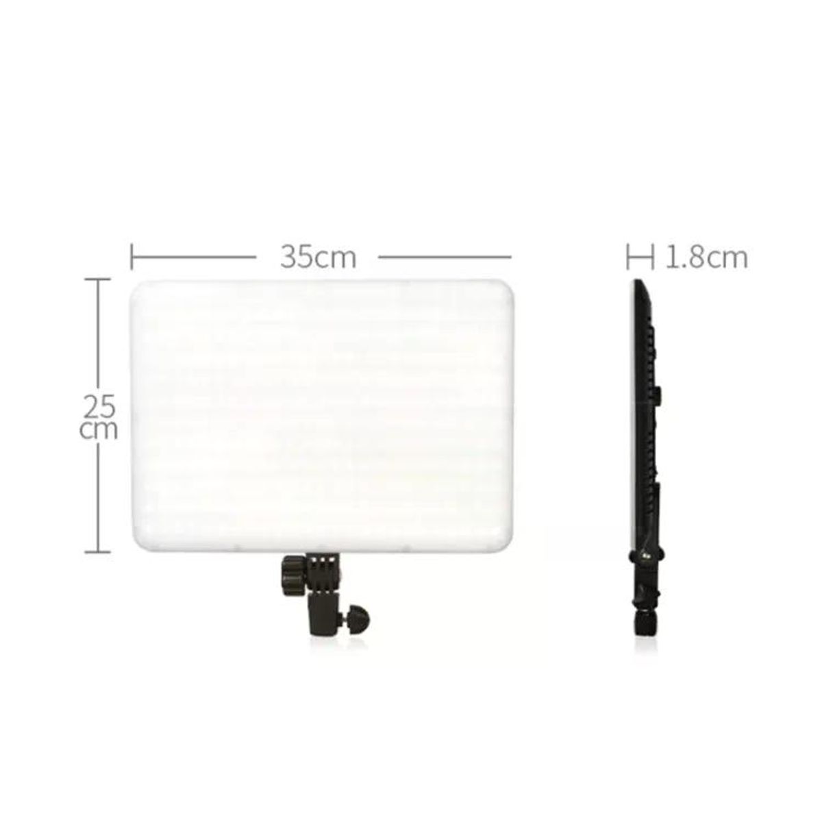 GENERICO - Triopo TTV-600 Panel Led de 18” Bicolor 3200-5500K